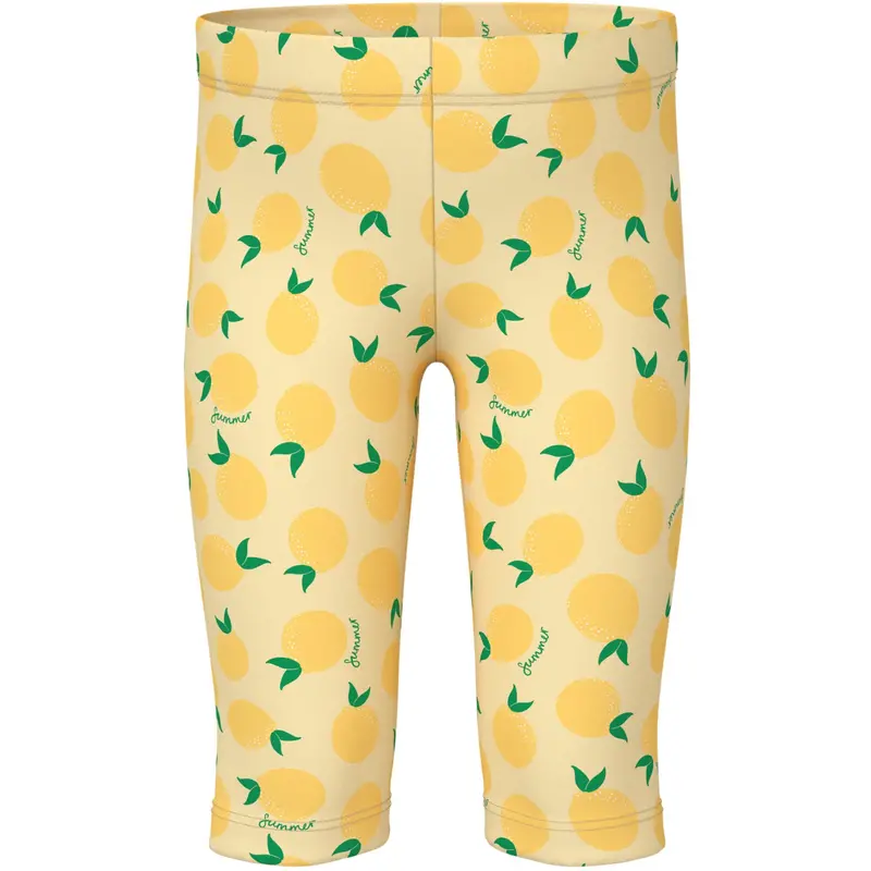 Name It Double Cream Lemons Nmfvivian Aop Capri Leggings 1