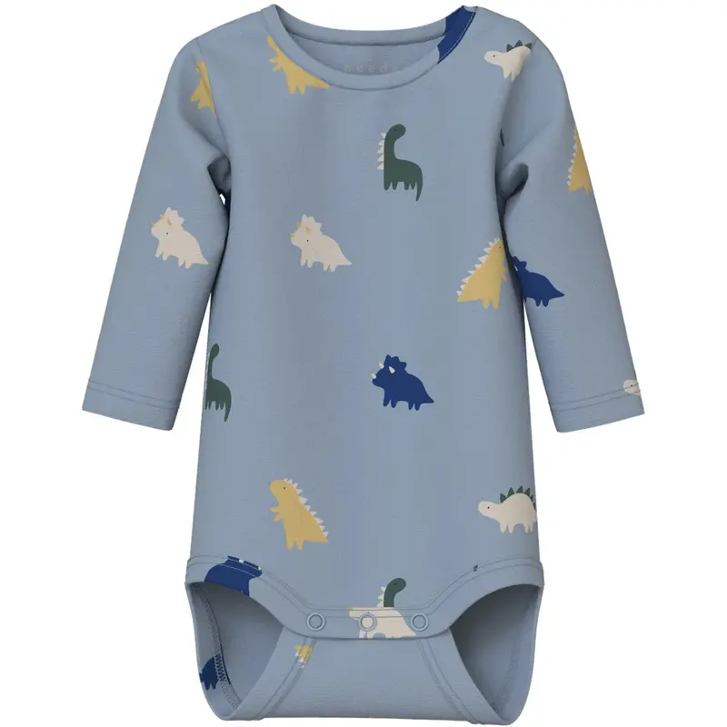 Name It Dusty Blue Dino Nbmvroels Ls Body Box 1