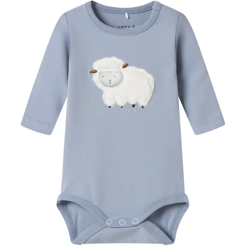 Name It Dusty Blue Nbmlamb Ls Body Box 1