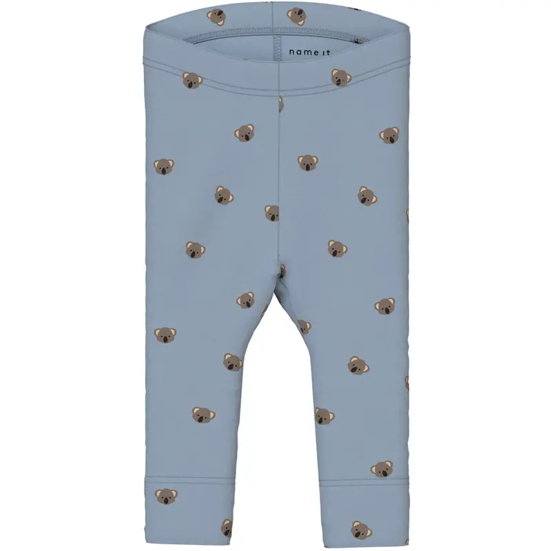 Name It Dusty Blue Nbmlialo Slim Leggings 1