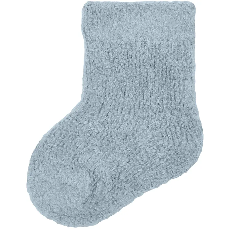 Name It Dusty Blue Nbmollo Terry Fluffy Socks 1