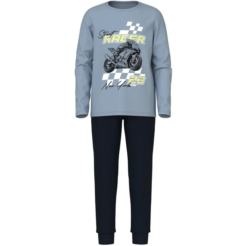 Name It Dusty Blue Nkmnightset Dusty Racer Noos 1