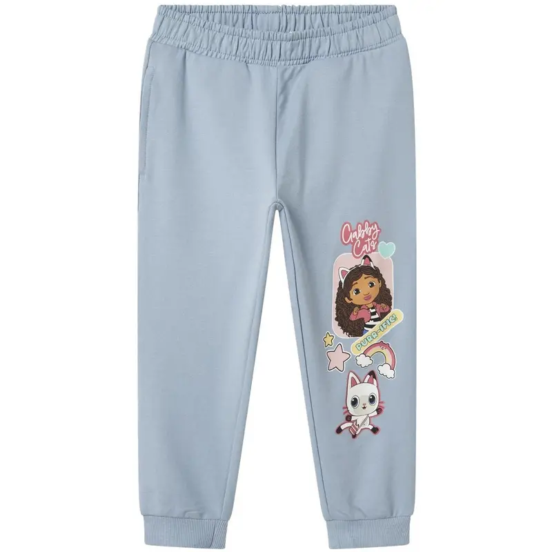 Name It Dusty Blue Nmfjyla Gabby Swe Pants Unb Sky 1