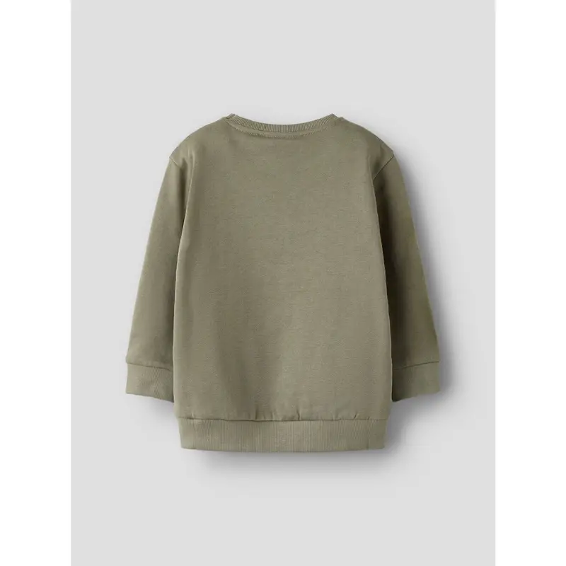 Name It Dusty Olive Nmmnash Ls Nreg Swe Bru 4