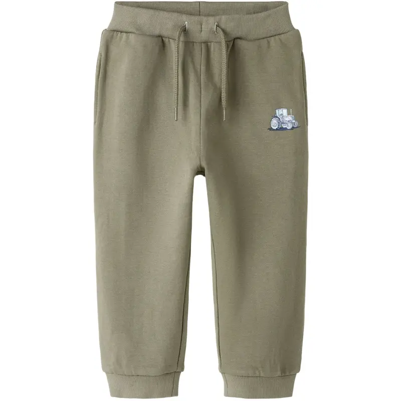 Name It Dusty Olive Nmmnash Nreg Swe Pants Bru 1