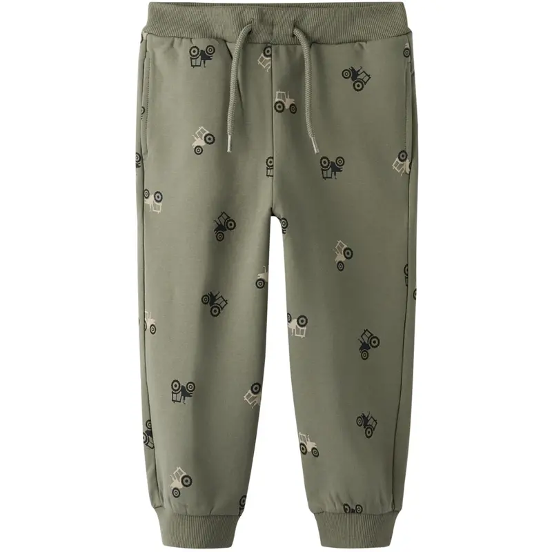 Name It Dusty Olive Nmmnivano Nreg Swe Pants Bru 1
