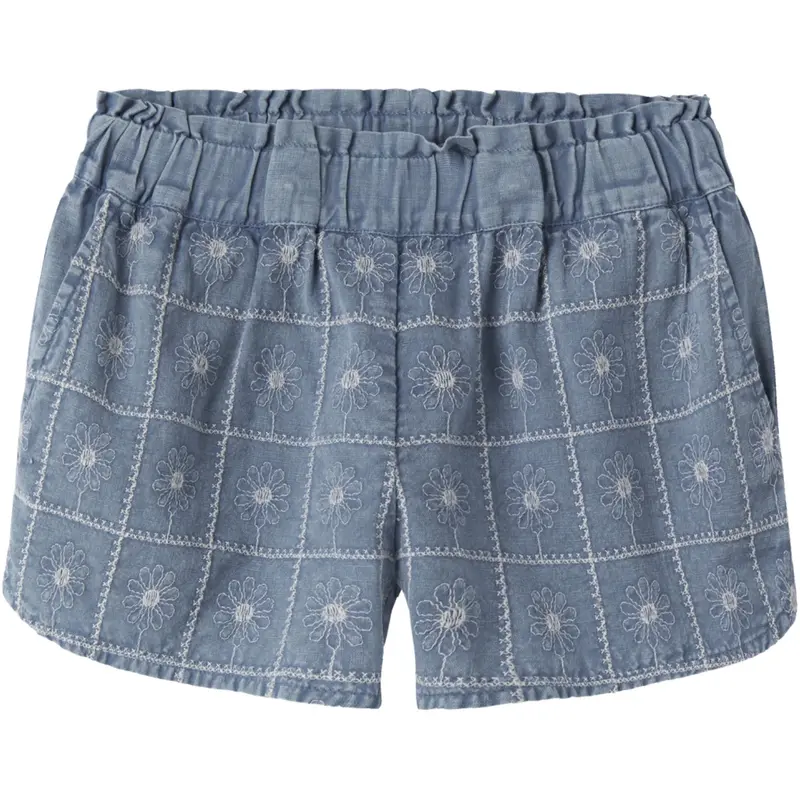 Name It Faded Denim Nkfherta Shorts 1