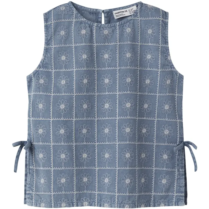 Name It Faded Denim Nkfherta Sl Top 1