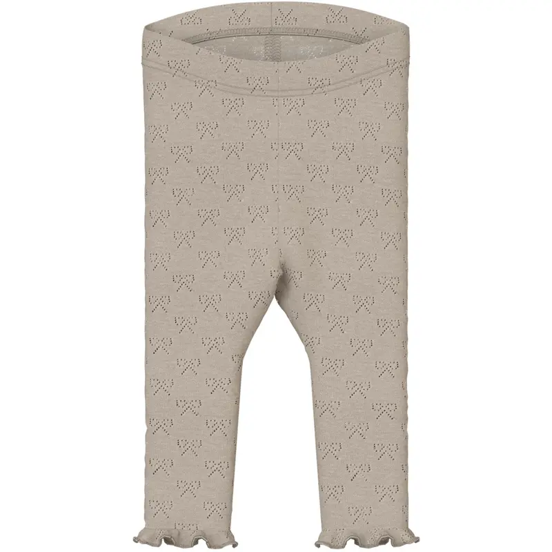 Name It Feather Gray Nbfsif Slim Leggings 1