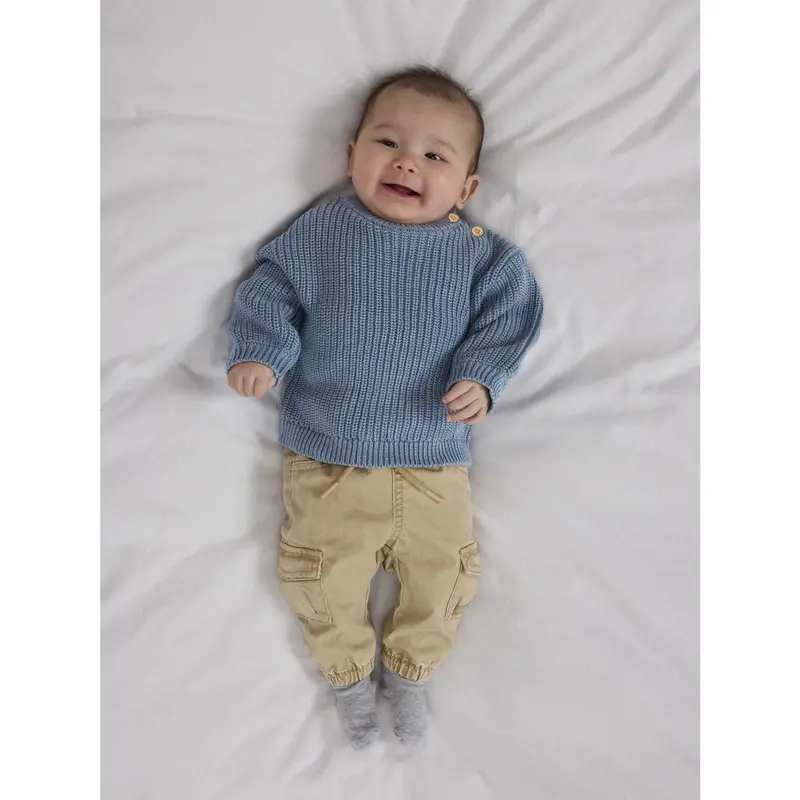 Name It Flint Stone Nbmoffe Ls Knit 2