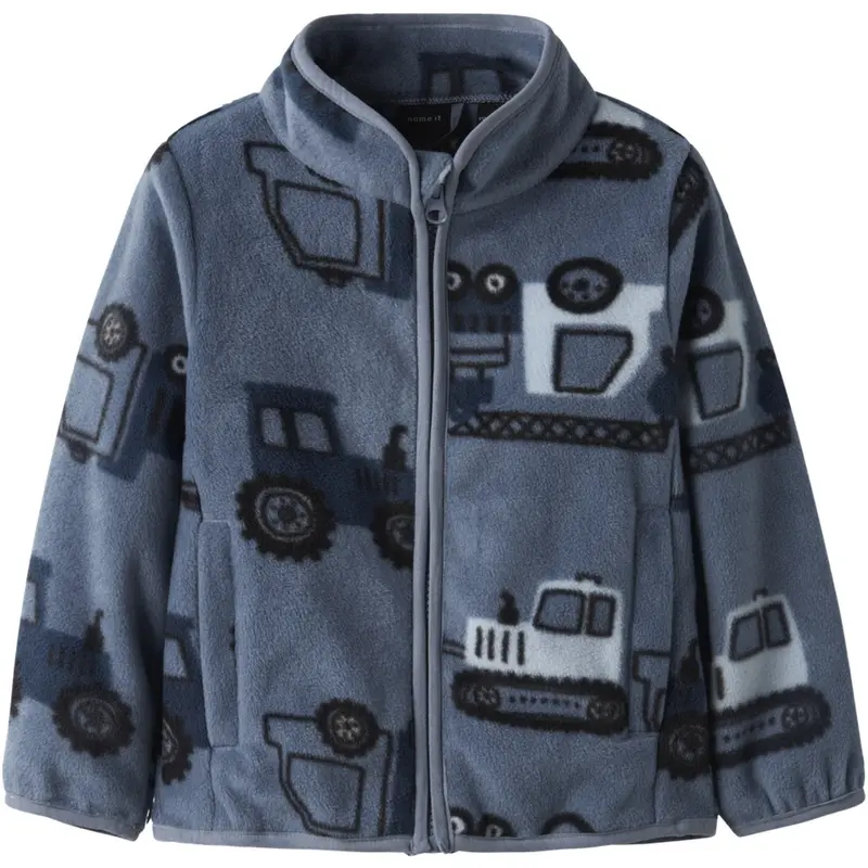 Name It Flint Stone Nmmmeeko Fleece Jacket Aop2 Noos 1