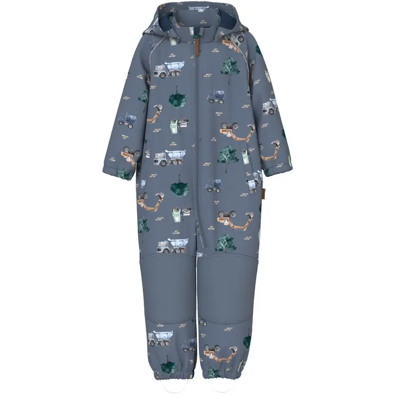 Name It Flint Stone Work Nmmalfa08 Softshell Suit Aop 1Fo Noos 1