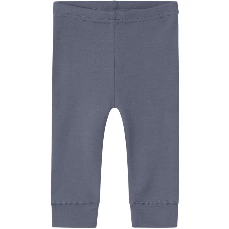 Name It Folkstone Gray Nbmwillitus Wool Long Johns 1