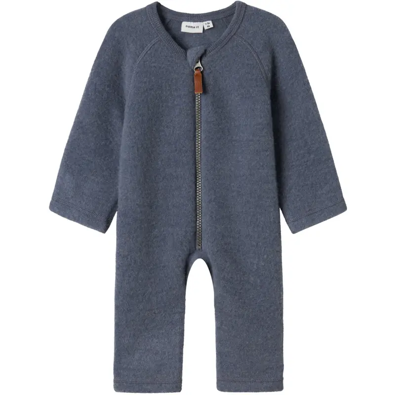 Name It Folkstone Gray Nbmwmino Wool Bru Ls Suit Noos 1