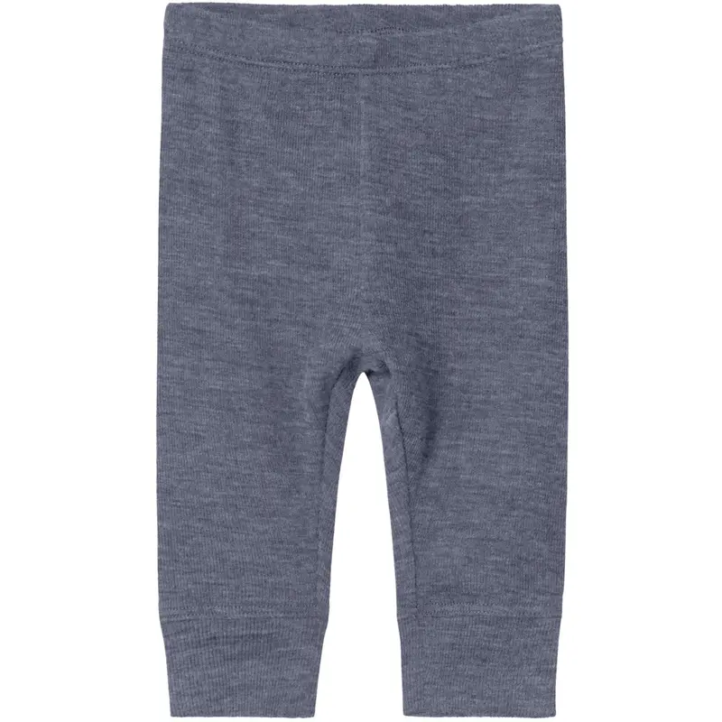 Name It Folkstone Gray Nbmwossa Wo/Si Rib Long Johns 1