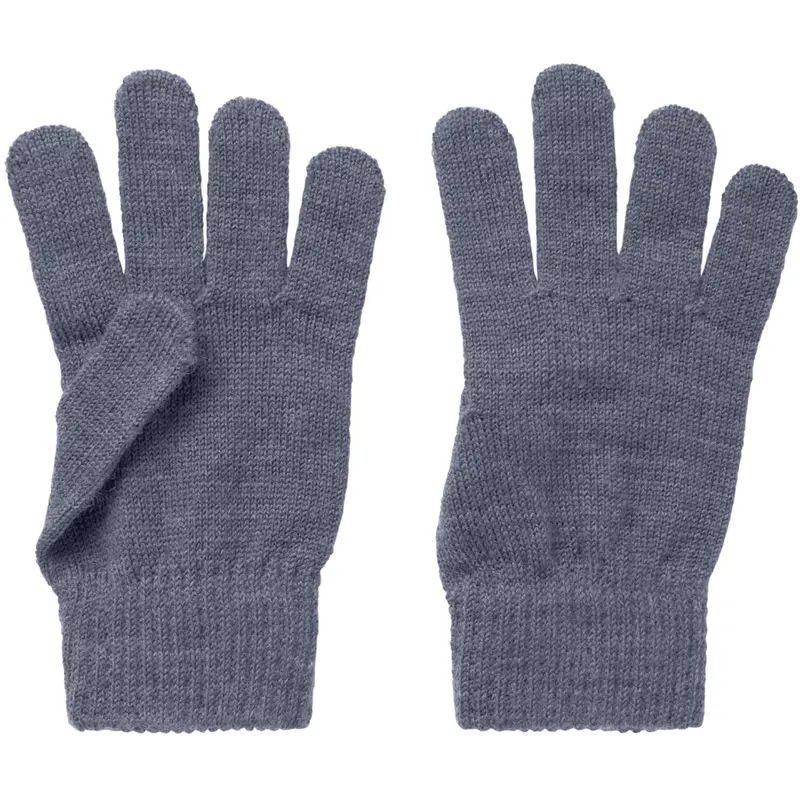 Name It Folkstone Gray Nkmwholla Wo/Bl Gloves 1
