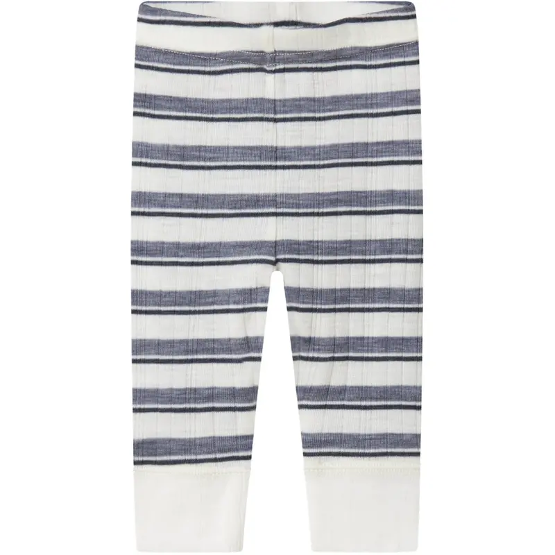 Name It Folkstone Gray Snow White Nbmwang Wool Needle Long Johns Noos 1