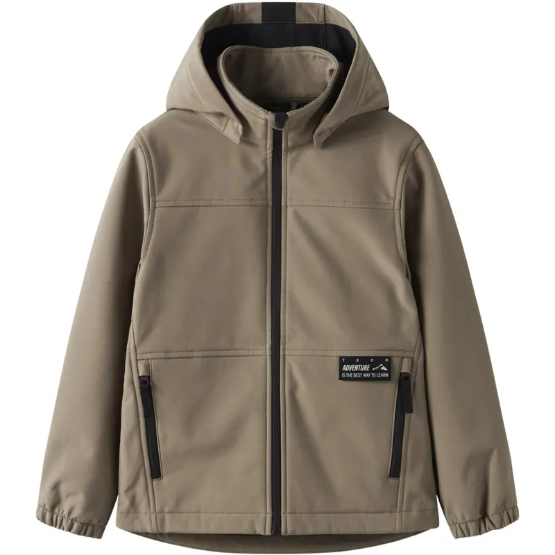 Name It Fossil Nkmalfa08 Softshell Jacket Run Fo 1
