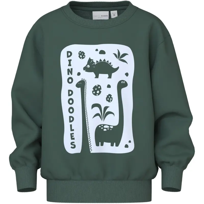 Name It Garden Topiary Dino Doodles Nmmvoder Ls Nreg Sweat Box Unb 1