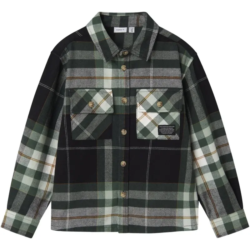 Name It Garden Topiary Nkmnorris Ls Overshirt 1
