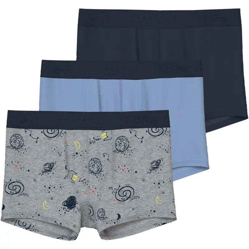 Name It Grey Melange Nkmboxer 3P Grey Space Noos 1