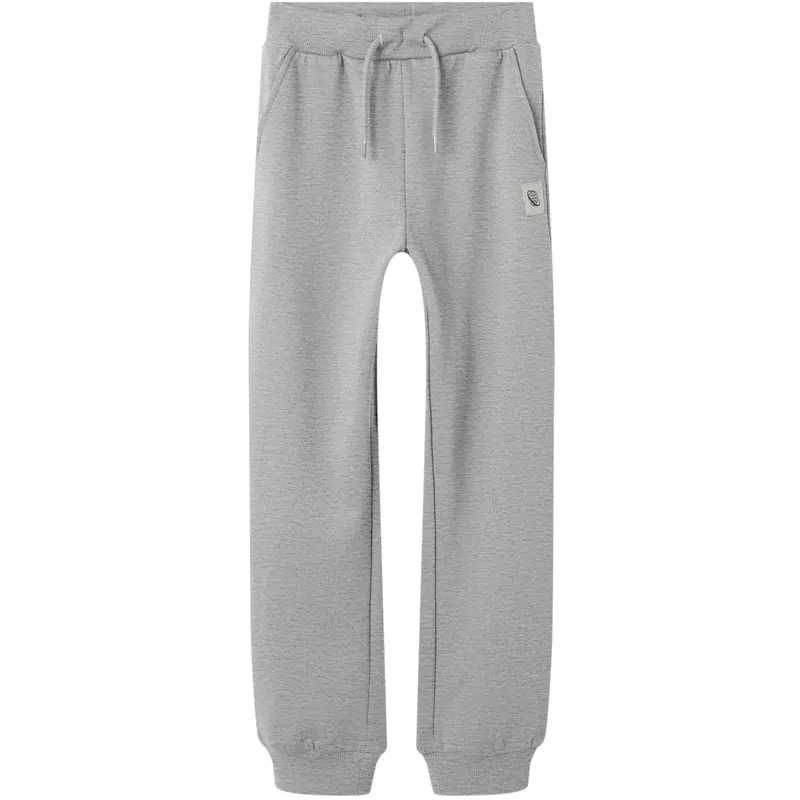 Name It Grey Melange Nkmnello Nreg Swe Pants Bru Pb 1