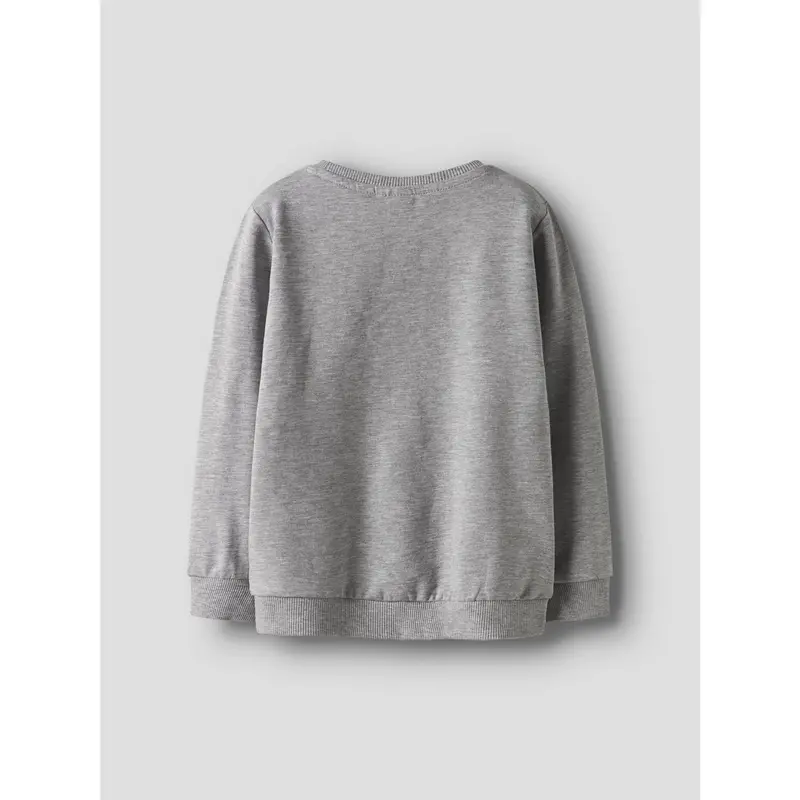 Name It Grey Melange Nmmorson Tonka Nreg Sweat Bru Cplg 2