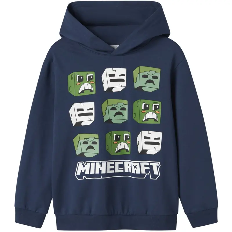 Name It Insignia Blue Nkmsaag Minecraft Nreg Sweat Wh Bru Bfu 1