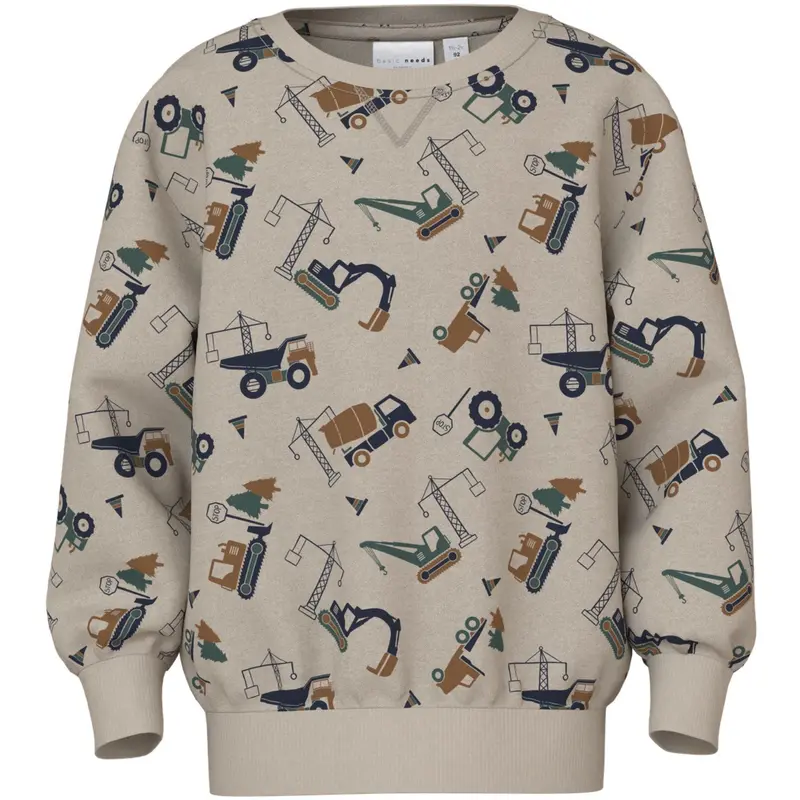 Name It Island Fossil Excavator Nmmvimo Ls Nreg Aop Sweat Bru 1