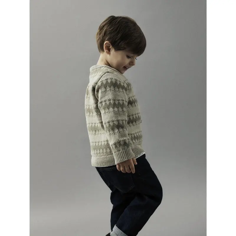 Name It Island Fossil Mermaid Nmmoscar Ls Knit 2