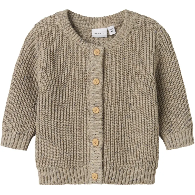 Name It Island Fossil Nbmnorman Ls Knit Card 1