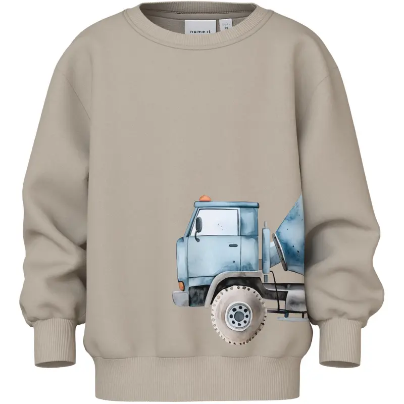 Name It Island Fossil Nmmnarina Ls Nreg Sweat Bru Box 1