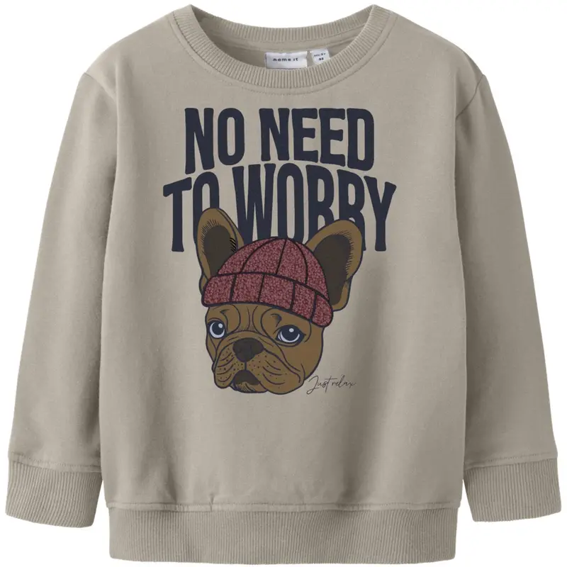 Name It Island Fossil Nmmriguna Ls Nreg Sweat Bru Box 1