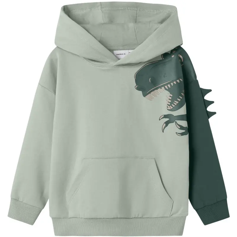 Name It Jadeite Nmmnash Ls Nreg Sweat Wh Bru Box 1
