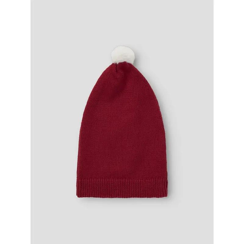 Name It Jester Red 2025 Star Nbnrixmasine Knit Hat 3