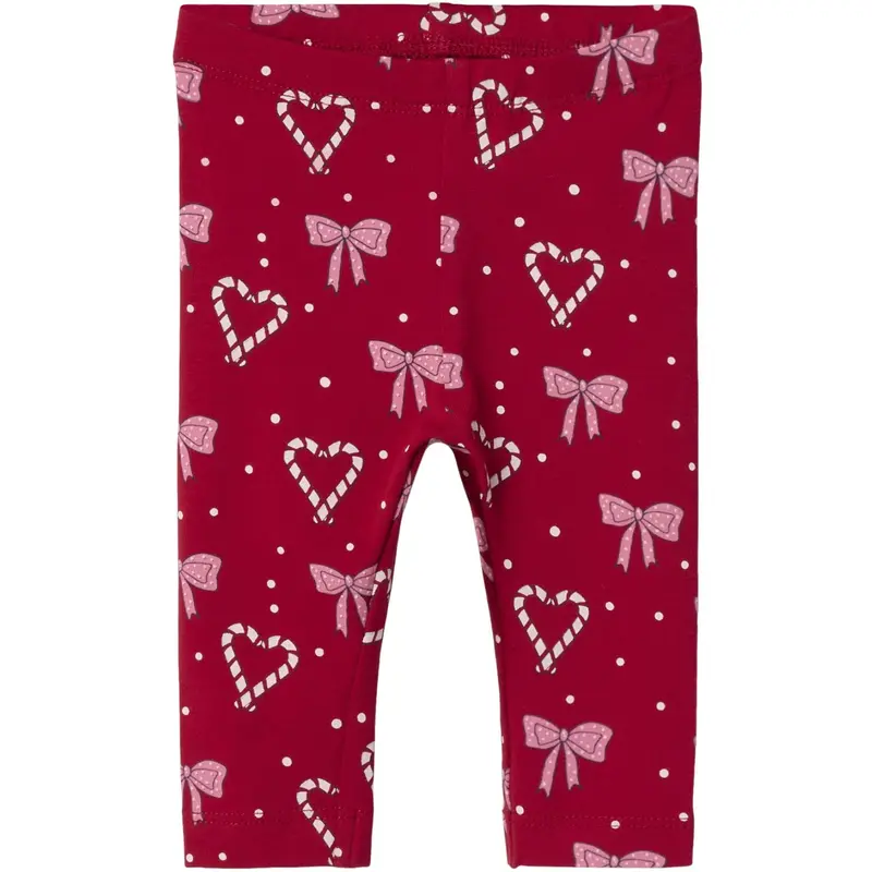 Name It Jester Red Nbfri Leggings 1