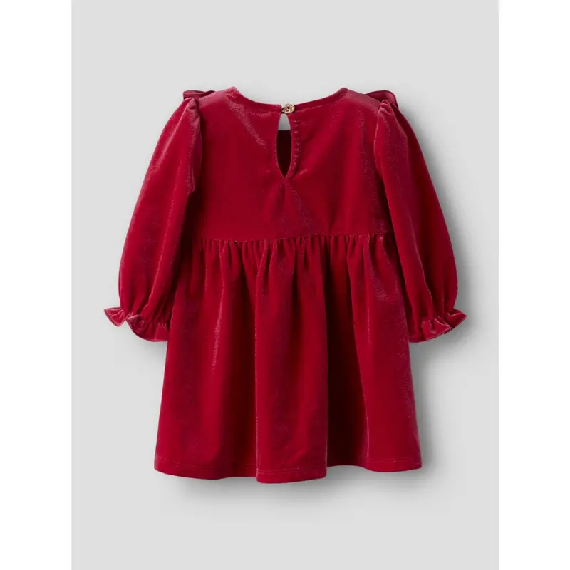 Name It Jester Red Nbfrinne Ls Vel Dress 2