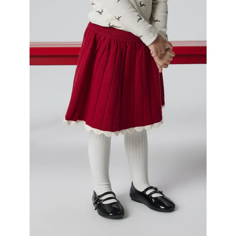 Name It Jester Red Nmfralbo Knit Skirt 3