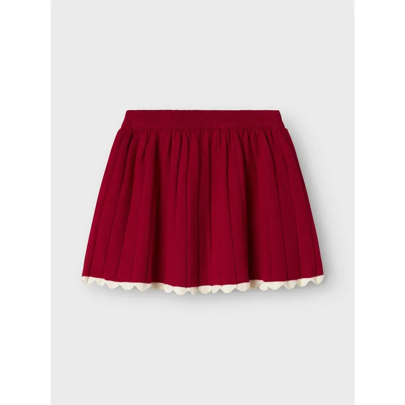 Name It Jester Red Nmfralbo Knit Skirt 4