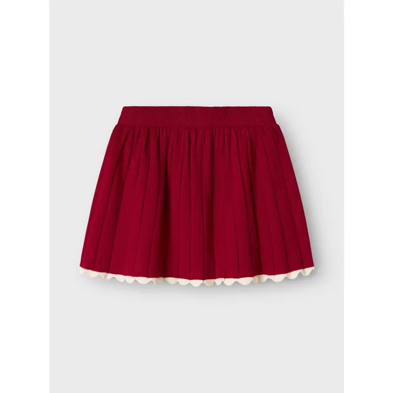 Name It Jester Red Nmfralbo Knit Skirt 5