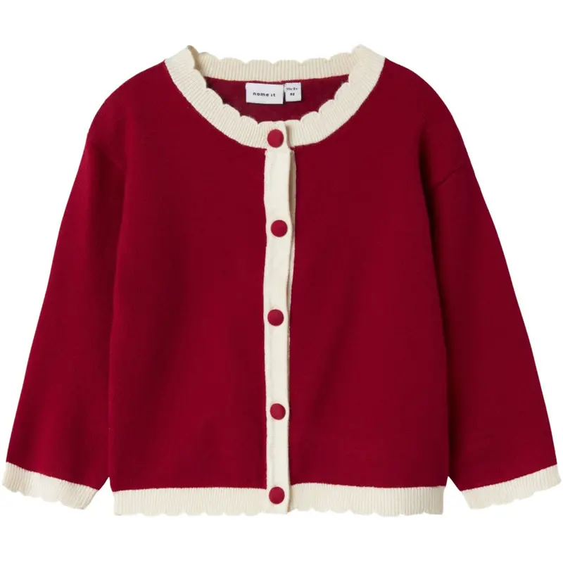 Name It Jester Red Nmfralbo Ls Knit Card 1