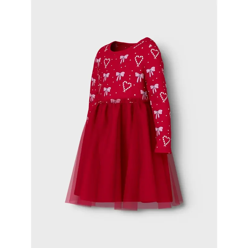 Name It Jester Red Nmfri Ls Dress 2
