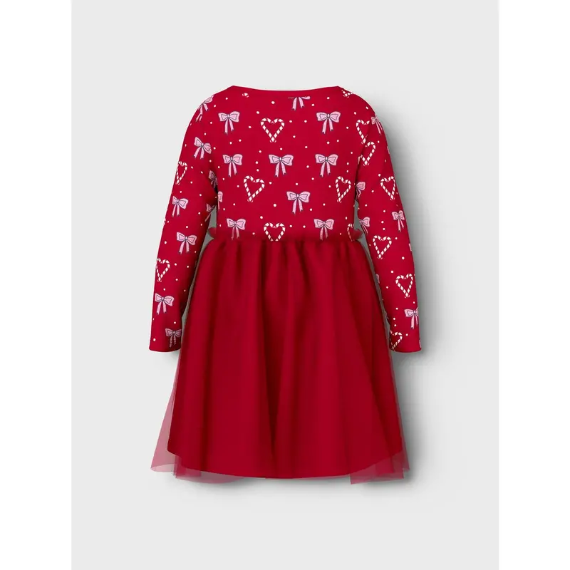 Name It Jester Red Nmfri Ls Dress 3