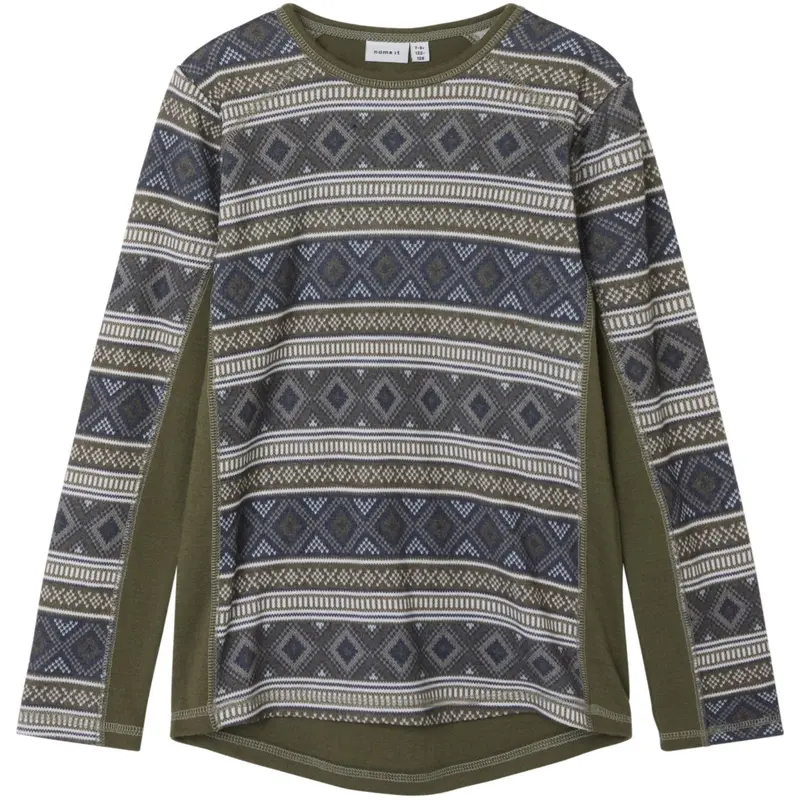 Name It Kalamata Iceland Nkmwillto Wool Ls Top 1