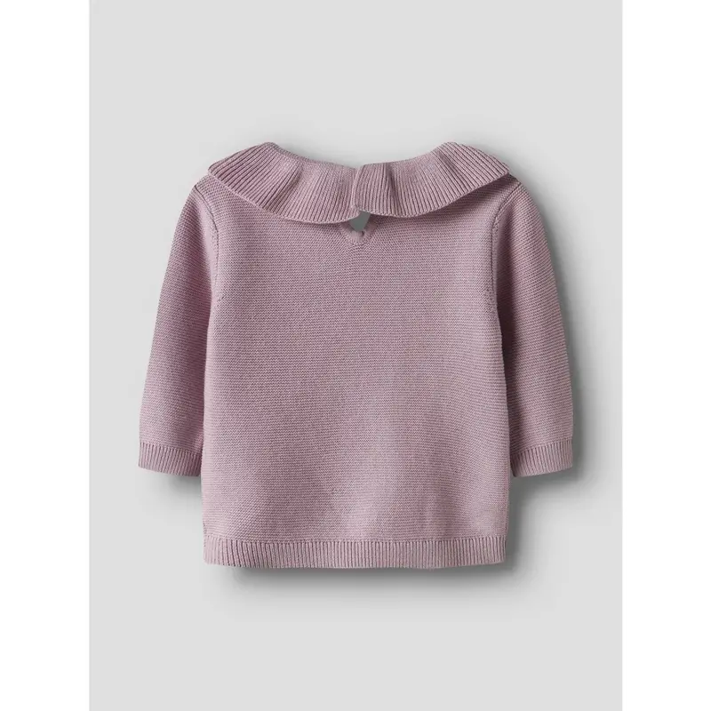 Name It Keepsake Lilac Nbfoda Ls Knit 3