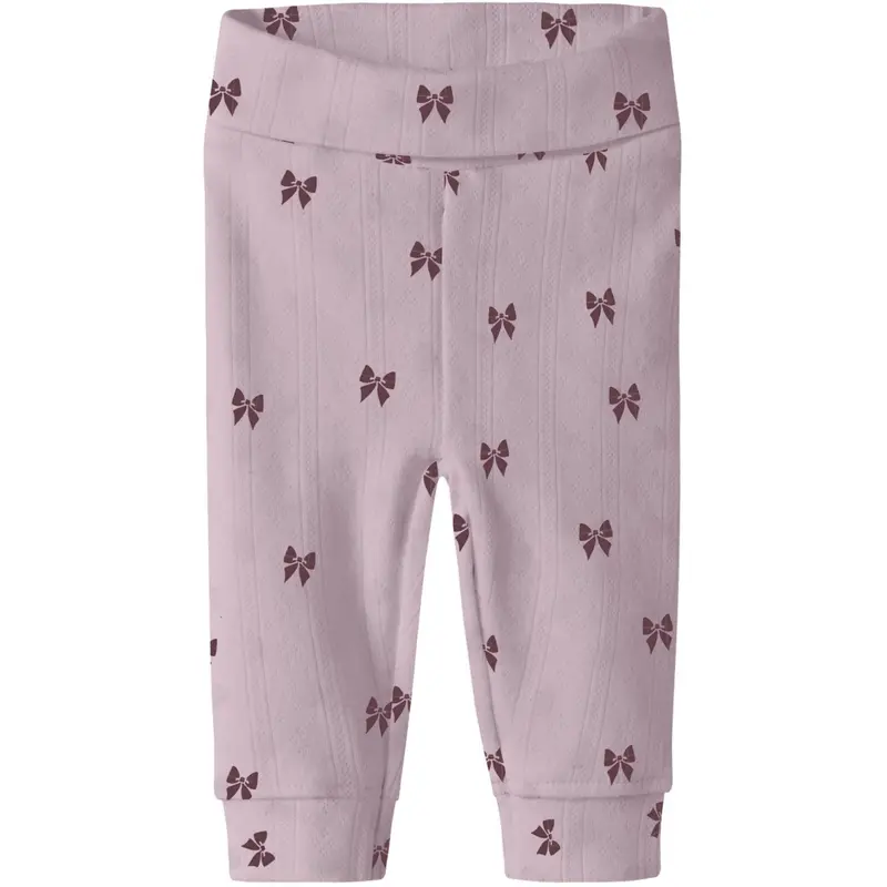 Name It Keepsake Lilac Nbfribbea Leggings 1