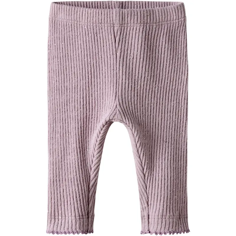 Name It Keepsake Lilac Nbfrosally Leggings 1