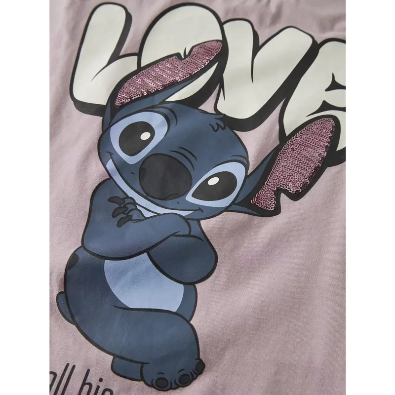 Name It Keepsake Lilac Nkfodina Stitch Ss Nreg Top Box Wdi 3