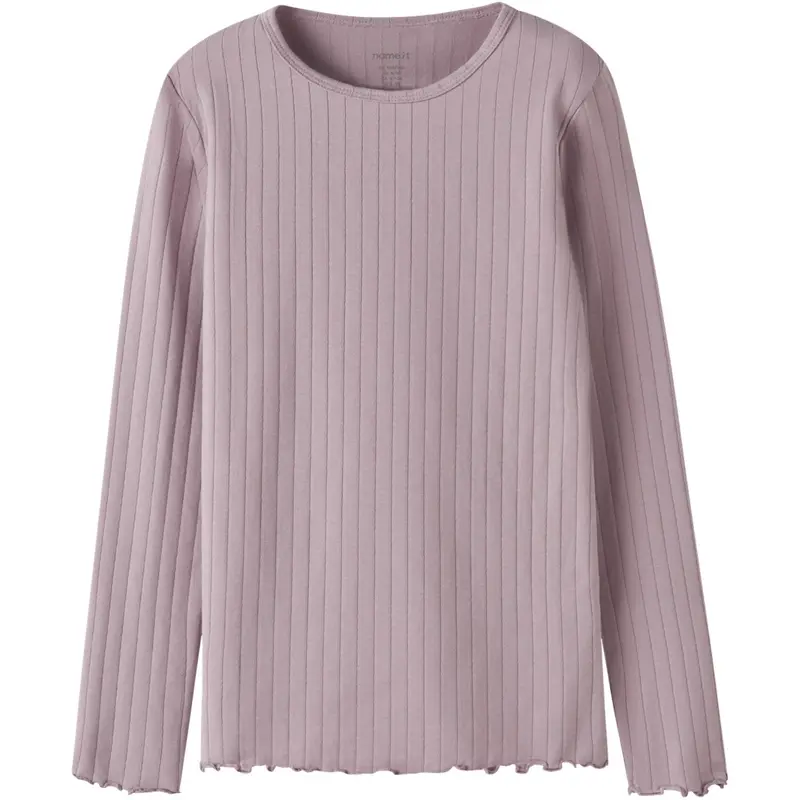 Name It Keepsake Lilac Nkfvibse Ls Slim Top 1