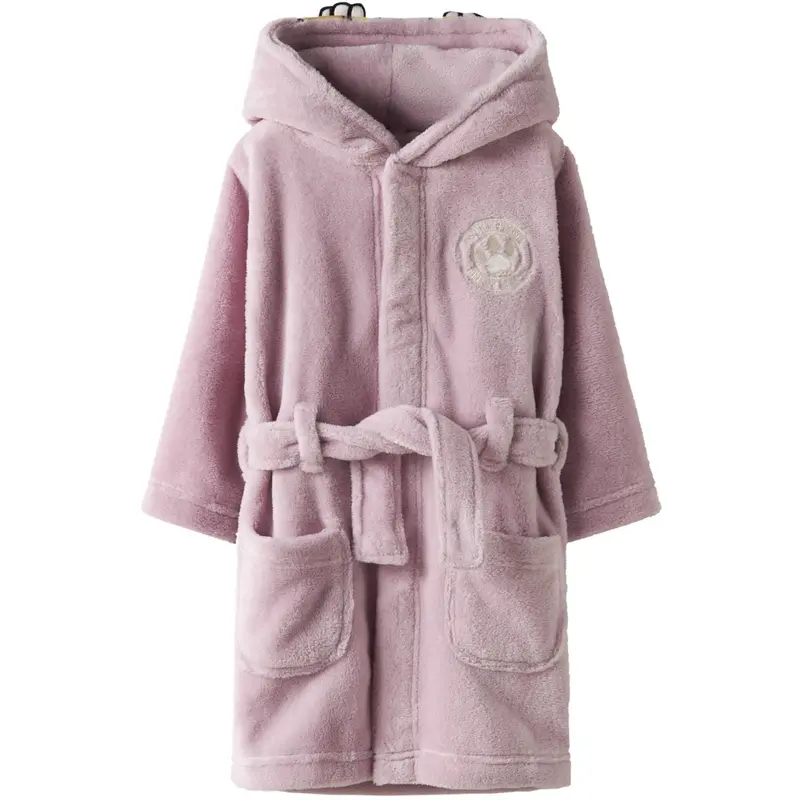 Name It Keepsake Lilac Nmfnasina Paw Bathrobe Cplg 1